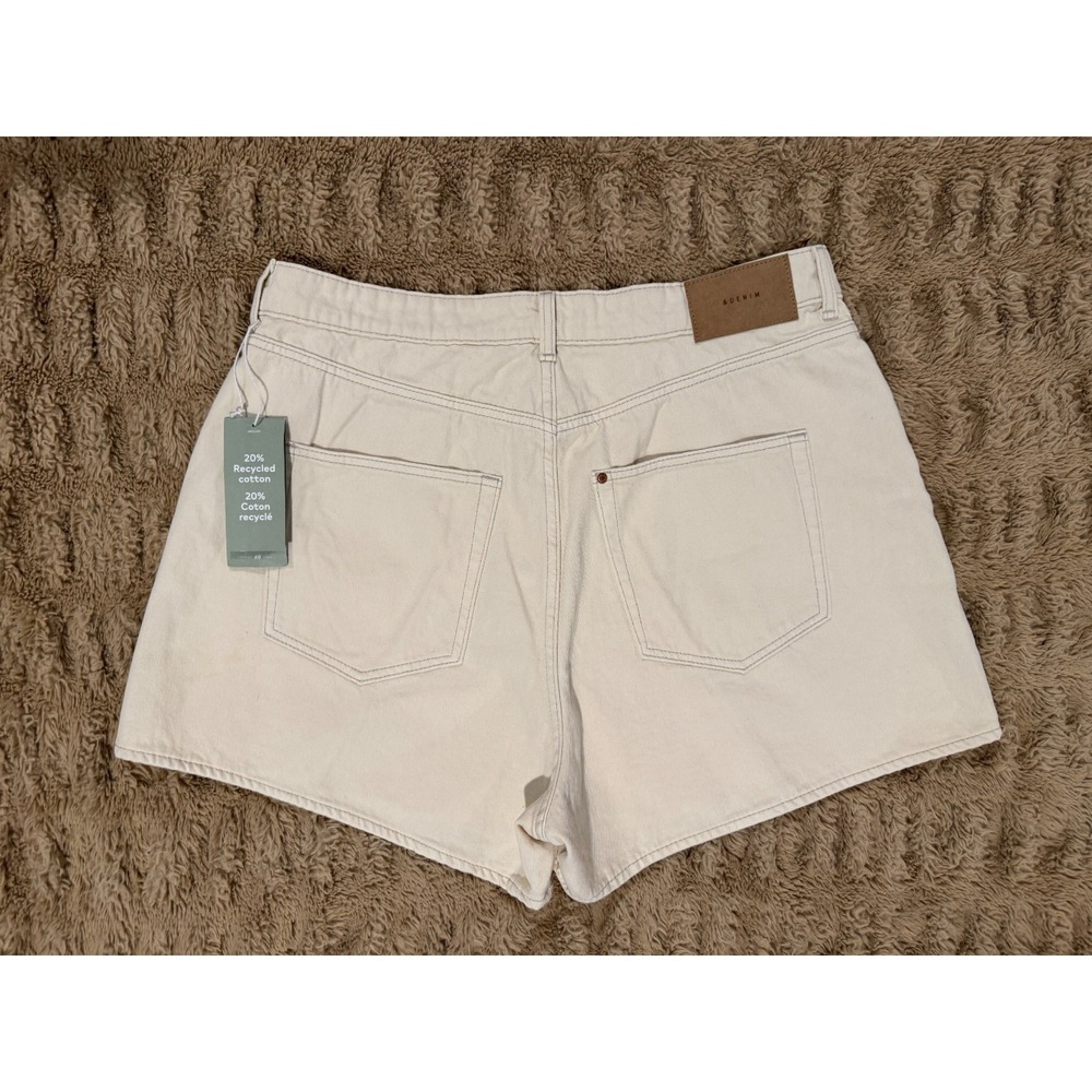 NWT Curvy Fit Bermuda Shorts Women's 14 High Waist 3" Inseam Recycled Cotton